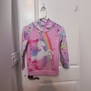 JXstar Pink Unicorn Girls Hoodie